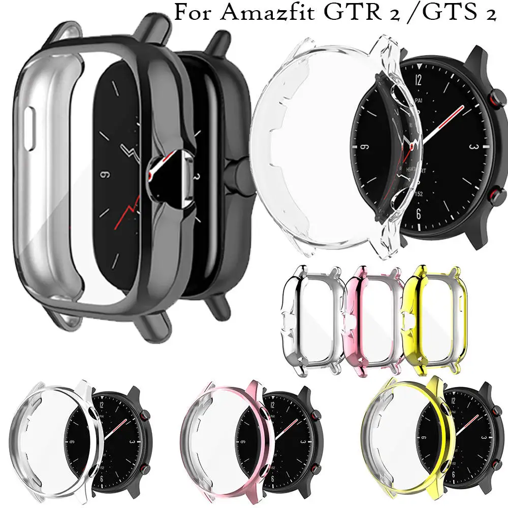 Custodia protettiva completa per Huami Amazfit GTR 2 GTS 2 2e custodia protettiva per schermo custodia per accessori di ricambio intelligente TPU