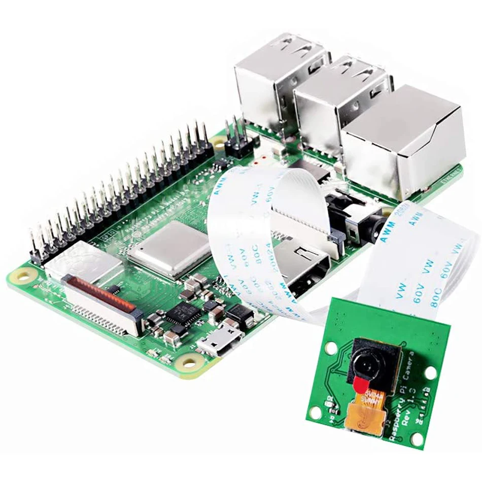 Raspberry Pi 4 Camera Video Module 5 Megapixels 1080 P Sensor OV5647 Webcam Voor Raspberry Pi Model A/B/Een +/B +, pi 2B Pi 3B, Pi 3 B