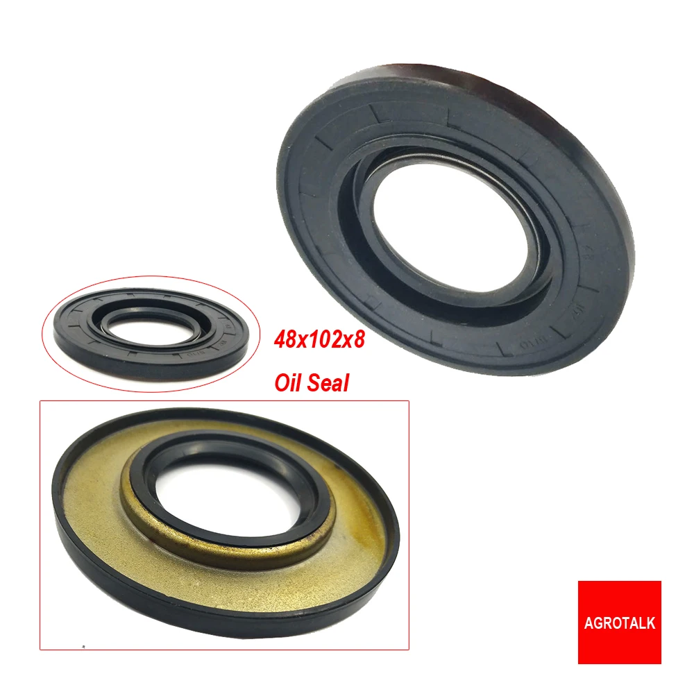 Oil Seal for TC47X84X10 and FB47X84X10-12.5, 48 X 102 X 8/10 MM, Compatible with 28.5 X 84 X 24.8 & 52 X 102 X 10.5 MM