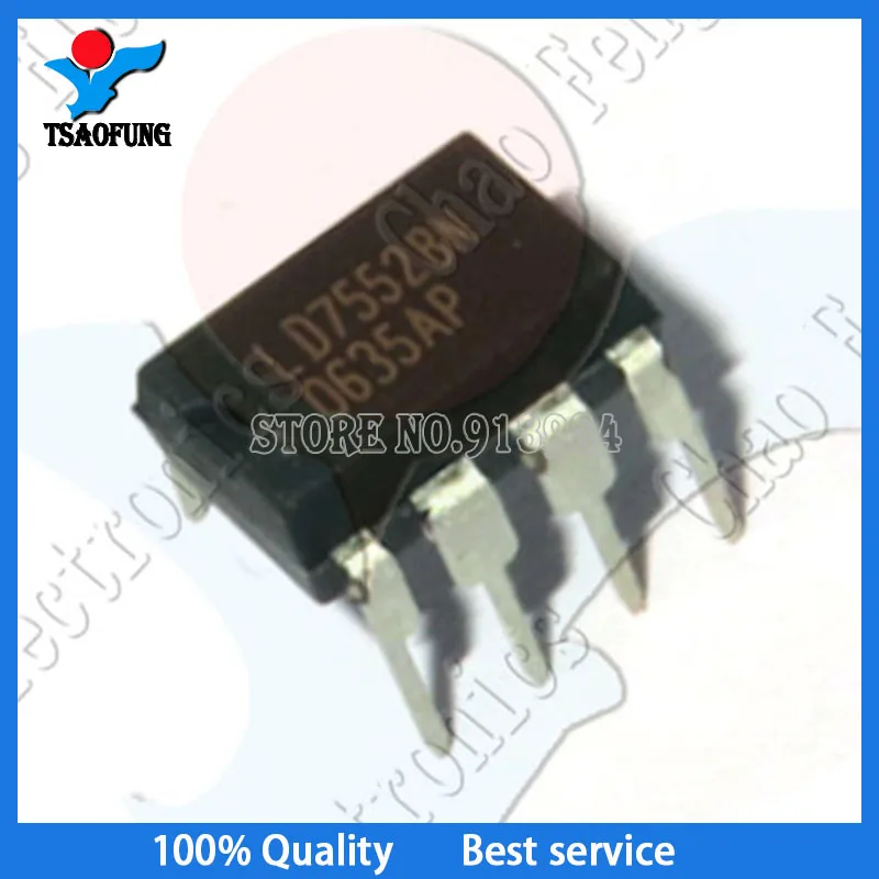 10 قطعة LD7552BN LD7552 DIP8 جديد الأصلي