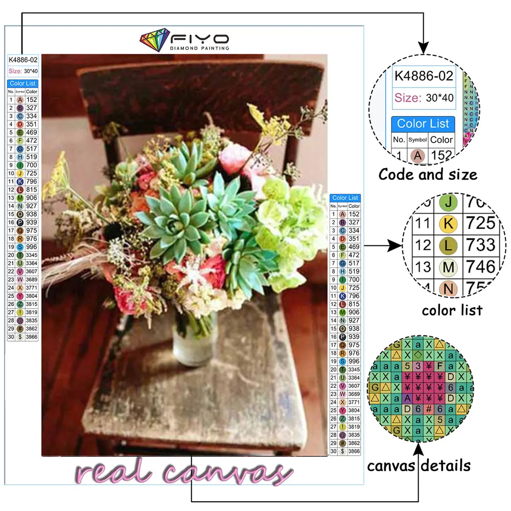 5d DIY Full Square Diamond Painting Chair Flower Diamond Embroidery Cross Stitch Mosaic Bucket Ranunculus Rose Needlework