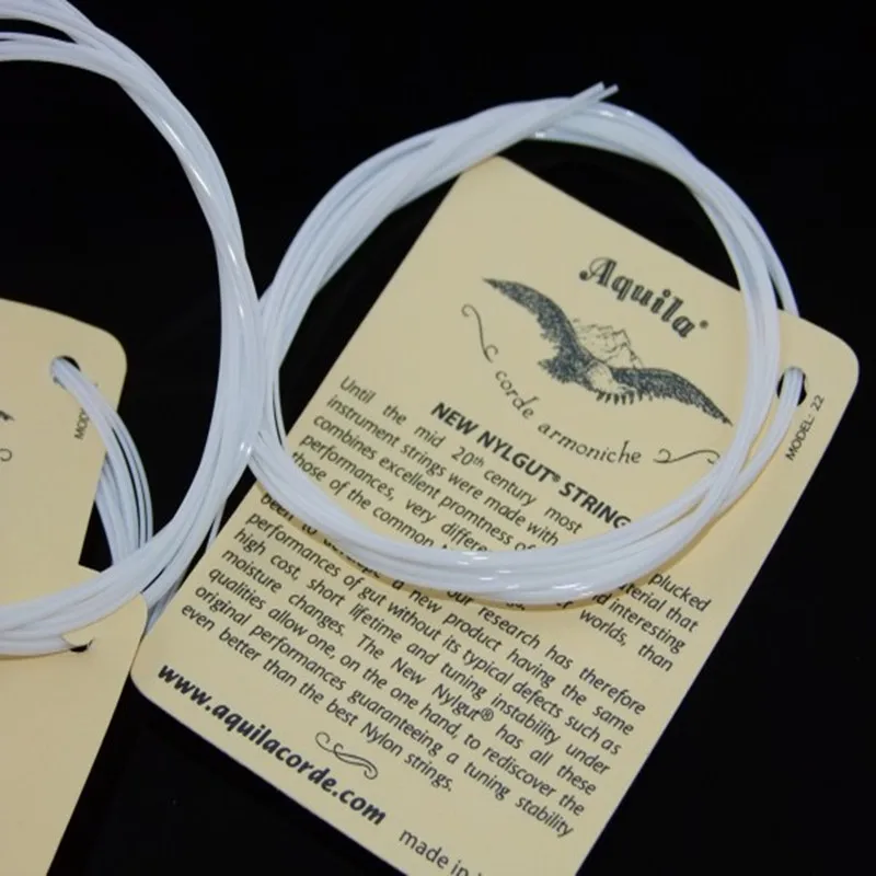 Original Aquila Ukulele Saiten Nylon Sopran Konzert Tenor Ukulele Saiten Low G Nylgut Saiten Für Ukulele Musikinstrumente – Detail 6