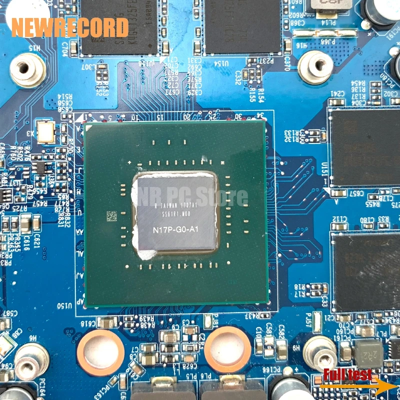 Imagem -04 - para Clevo N855hj Laptop Motherboard 671-n85h0-d02b N850hjmb0d I7-7700hq Cpu Gtx1050 Gpu Placa Principal Teste Completo