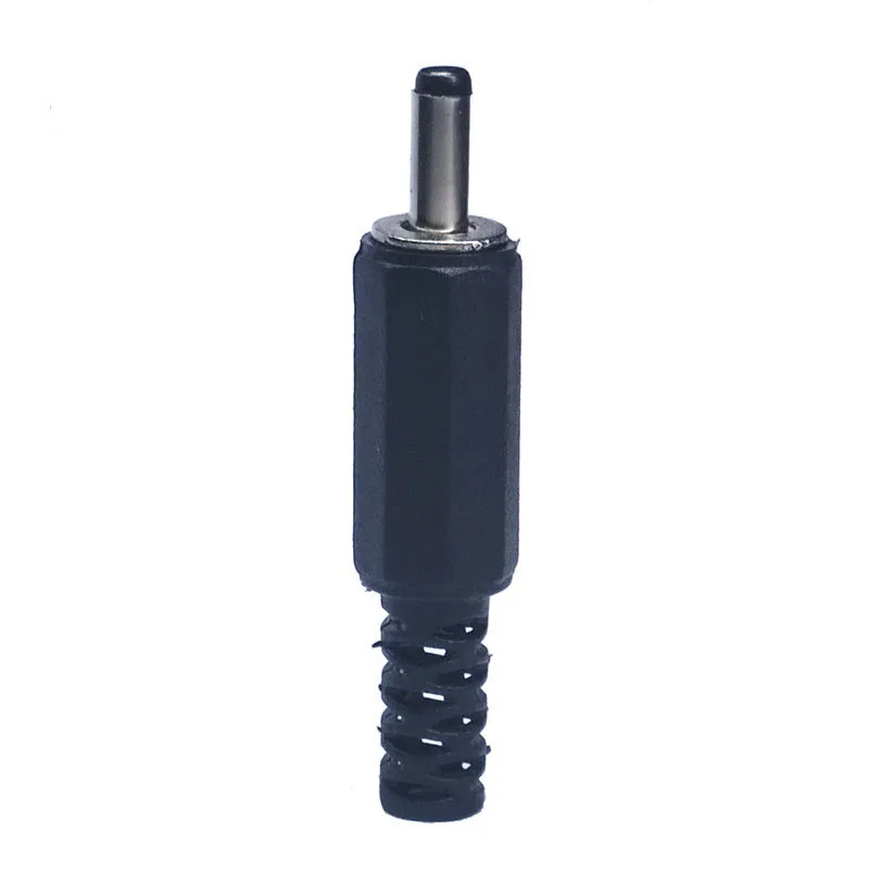 DC002 3.5mm x 1.35mm male DC power plug jack adapter connector plastic adapter 1.35*3.5mm DIY male adapter block