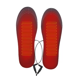 USB Heated Shoe Insoles Electric Foot Warming Pad Feet Warmer Sock Pad Mat Winter Outdoor Sports Heating Insoles Winter Warm