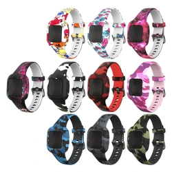 Silicone Bracelet Strap For Garmin vivofit jr.3 Smart Watchband For GarminFit JR 3 Replacement Straps Children Watch Accessories