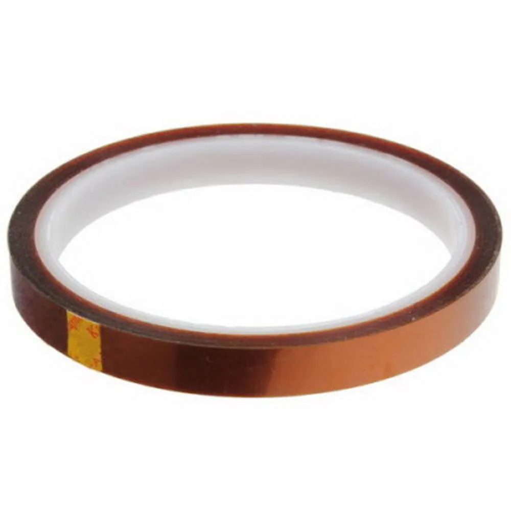 3/6/5/10/20/30/50mm Kaptons Tape 33M 100ft Heat Resistant High Temperature Polyimide Adhesive Tape Insulation For Electronic J50