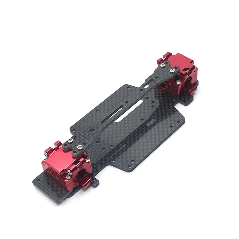 Suitable for WLtoys 1/28 284131 k979 k989 k999 RC Car metal wave box bottom plate second layer board