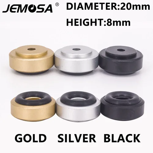 Imagen 2 del producto 4 Uds amplificador de aluminio pies amortiguador tocadiscos pies Audio CD altavoz HIFI aislamiento pies almohadilla altavoz picos soporte pies