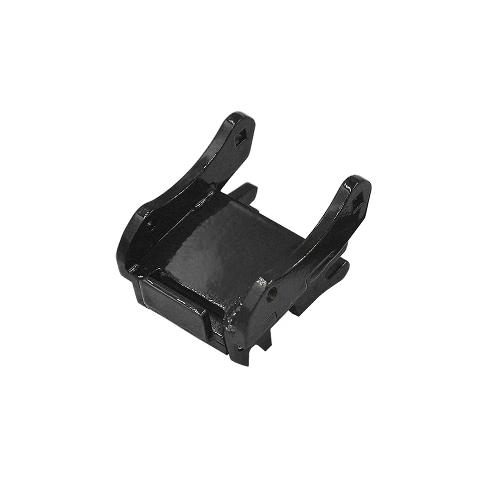 For Huina Quick Hitch Bucket Metal Black Connector Upgrade HUINA 1593 1594 1550 1580 1592 RC Excavator Models Parts