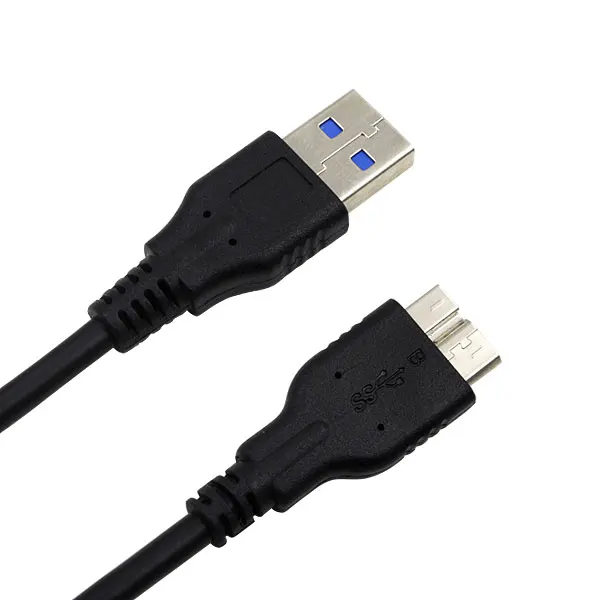 30CM USB PC Data Cable Cord For Transcend 1 TB StoreJet Hard Drive TS1TSJ25M3