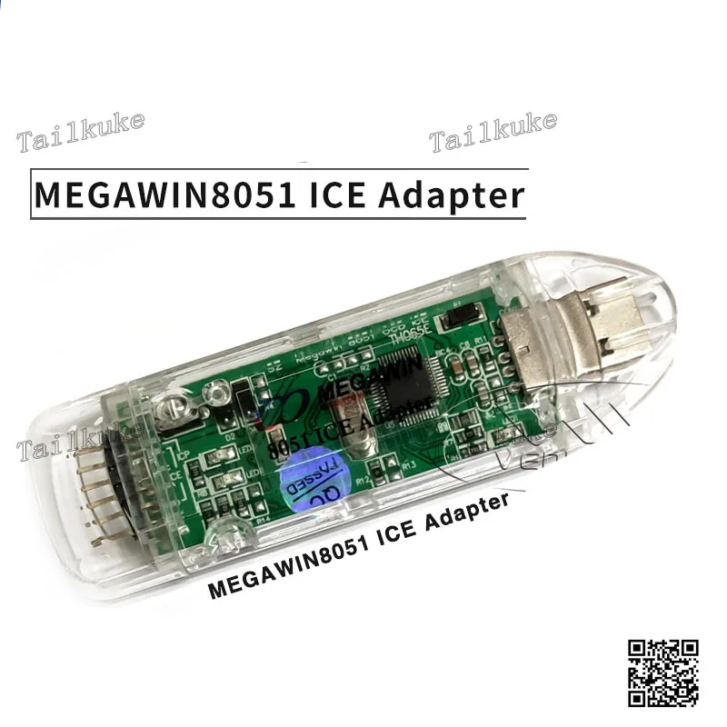 Burner Programming Tool 8051 ISP Programmer ICE Adapter