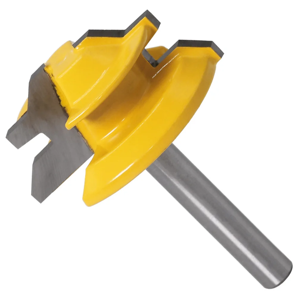1/2 mango de 45 grados de bloqueo de broca para ranuradora de inglete madera Tenon DE CORTADOR de madera herramienta de recorte de carpintero Fraser Holz