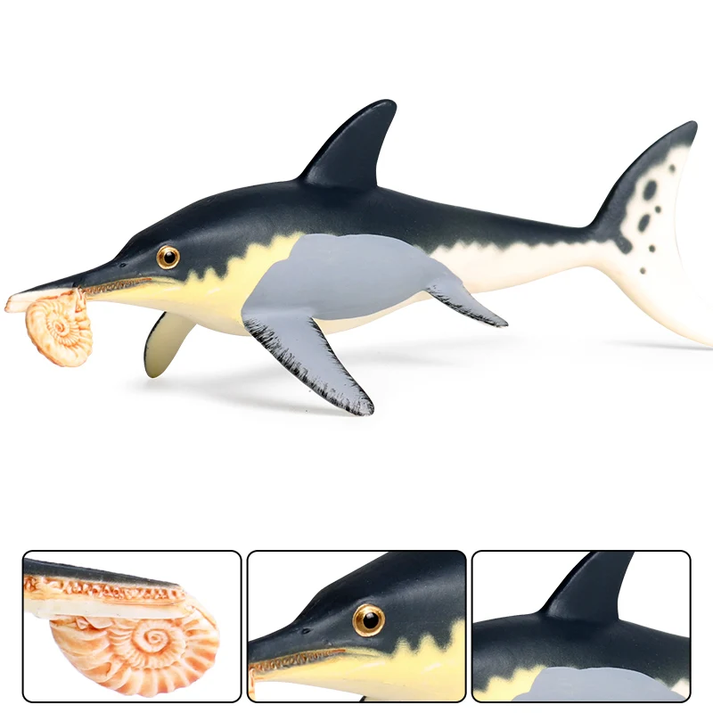 Oenux Meer Leben Tiere Modell Action-figuren Ozean Fisch Segelfisch Bass Zacker Lachs Aquarium Figuren PVC Pädagogisches Kinder Spielzeug – Detail 11