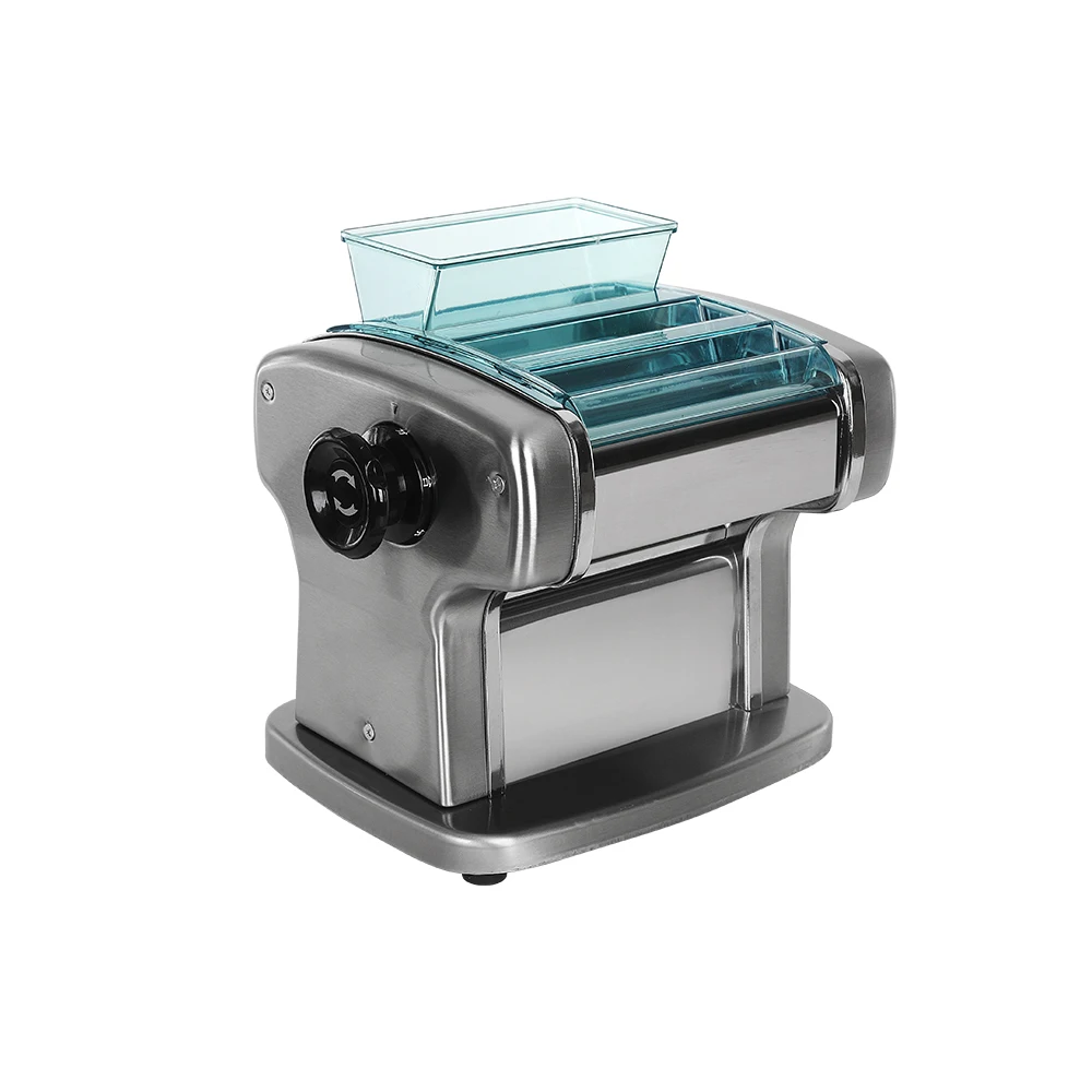 ITOP Electric Pasta Machine Noodle Maker 220V Commercial Stainless Steel Pressing Machine Dough Cutter Dumpling Skin