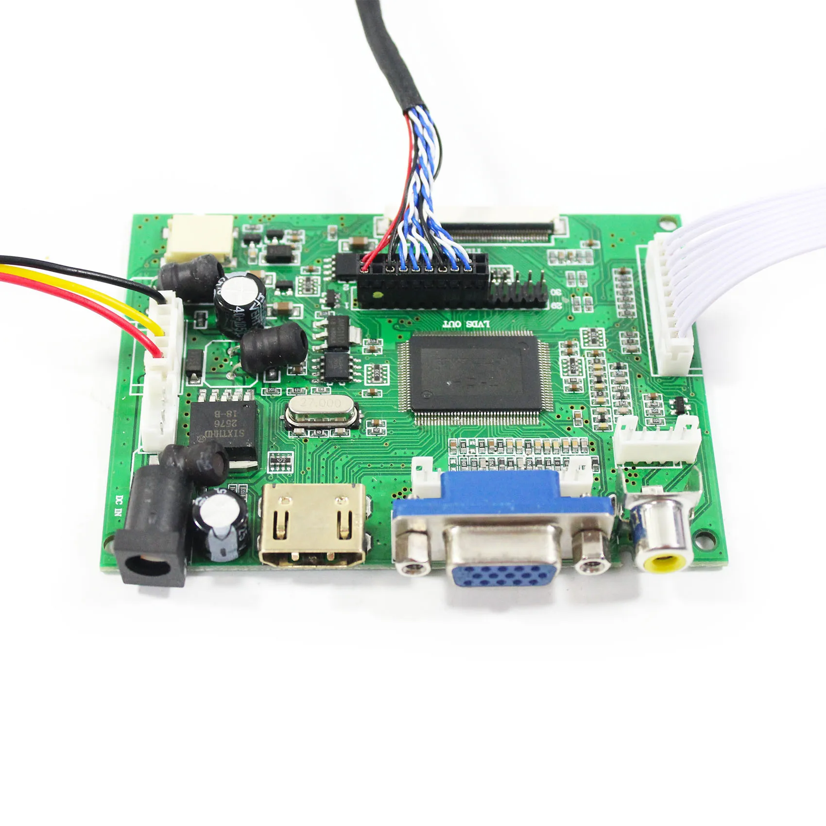 15 "M150EW01 V0 1280X720 Layar LCD HD Serta VGA 2AV LCD Controller Board