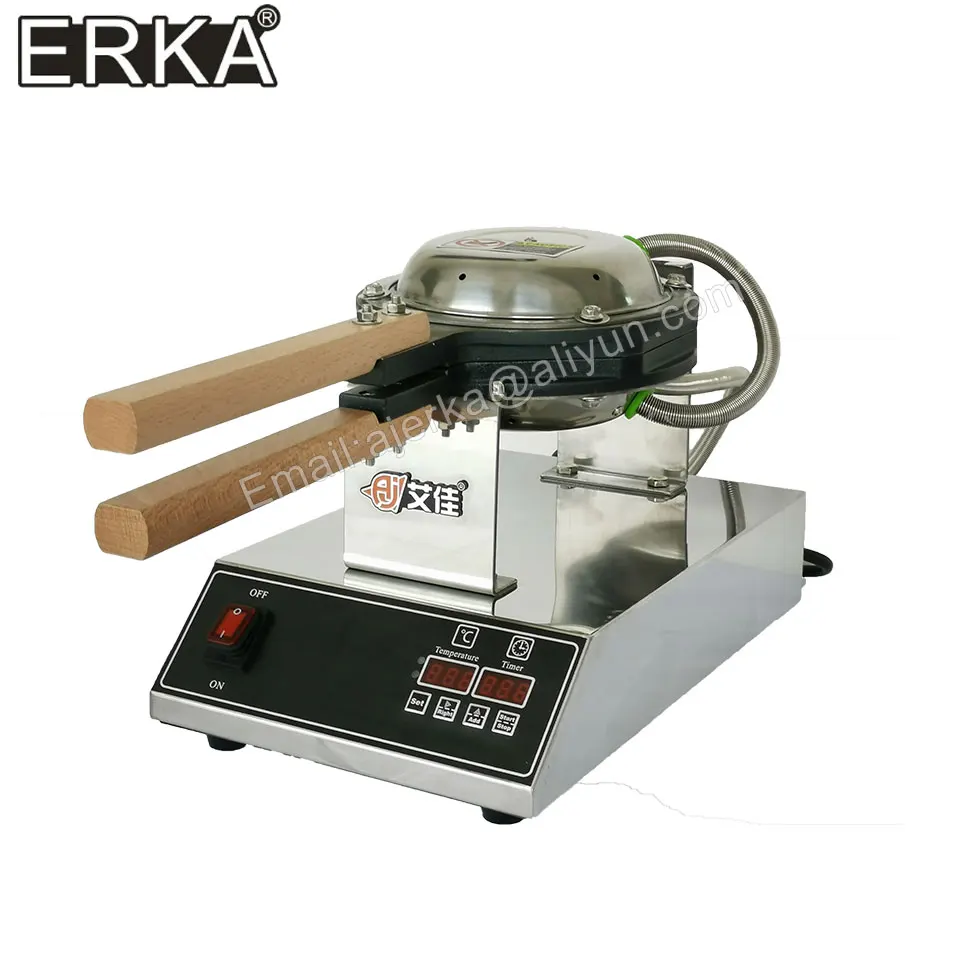 ERKA سعر المصنع مباشرة الكهربائية 110 فولت 220 فولت غير عصا فقاعة البيض آلة الهراء من القلب نمط نفخة كعكة الفرن