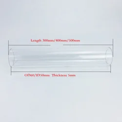 Borosilicate Glass Column,Outer Diameter 60mm,Inside Diameter 50mm, Height 300/400/500mm For New Type 2