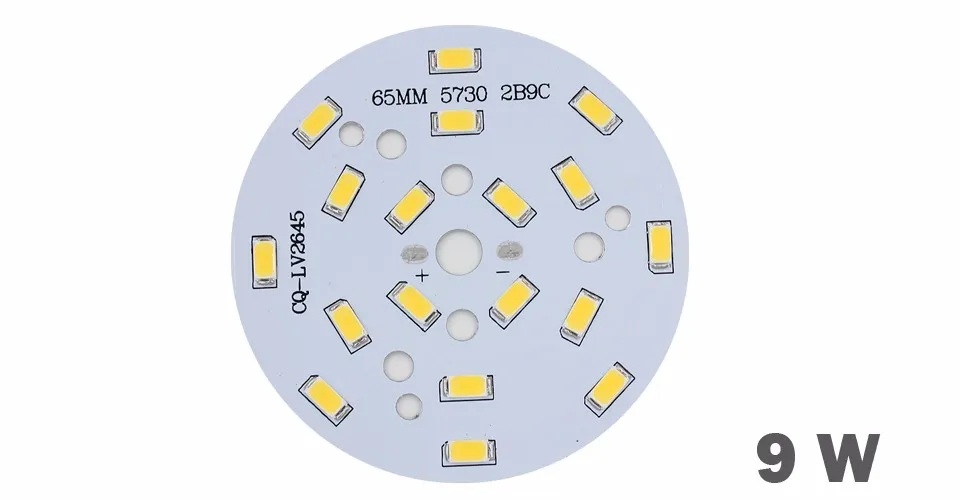 3W 5W 7W 9W 12W 15W 18W 20W 24W 36W SMD5730 5630 Brightness SMD Light Board Led Lamp Panel For Ceiling PCB white pcb