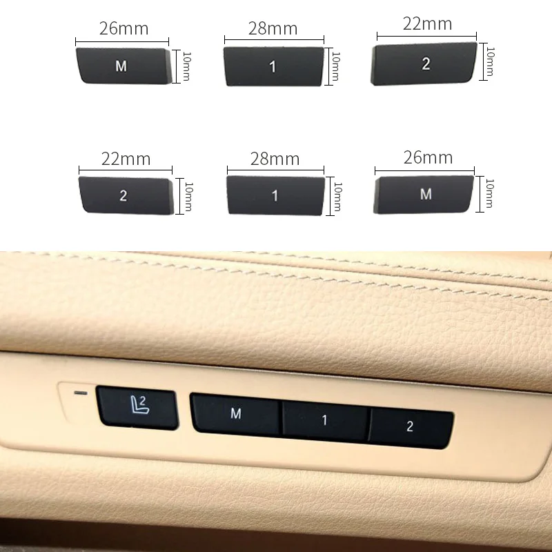 

Suitable for BMW 7 series 5 series 520 F10 730 F02 seat memory switch button 2010-2017 6131 9361 237-5