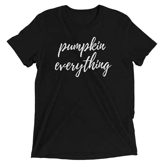 

Pumpkin Everything Fall Women T-shirt Fashion Funny Shirt Halloween Slogan Grunge Streetwear Goth Party Gift Tops Shirt