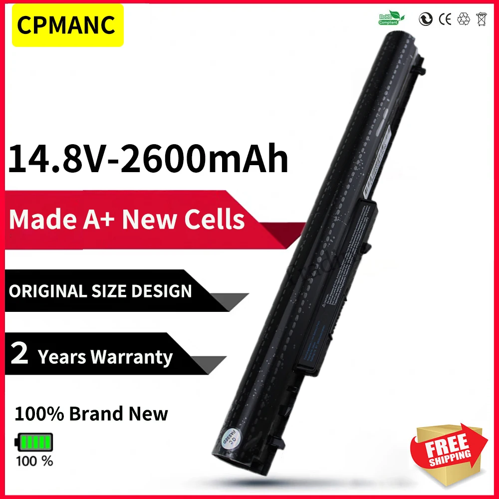 CPMANC-Batería de 4 celdas para portátil HP 240, G2, OA03, OA04, HSTNN-LB5S, 740715-001, TPN-F113, TPN-F115