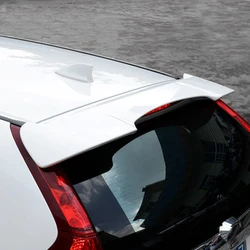 New ABS Plastic Unpainted Primer Car Rear Wing Spoiler Tail Fin Cover Decoration Fit For Honda CRV CR-V 2012 2013 2014 2015 2016