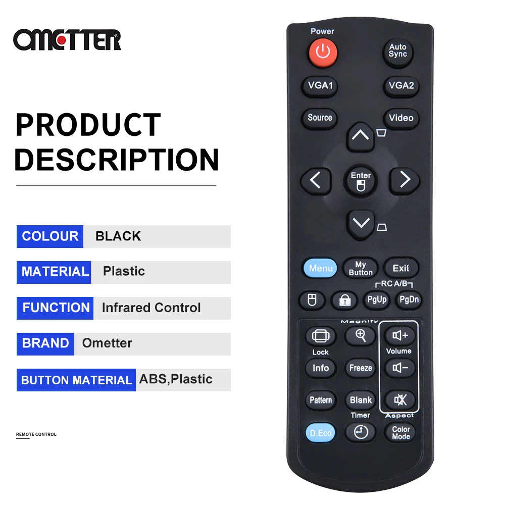 Новинка для ViewSonic пульт дистанционного управления General PJD5153 5232L 5134 6253 RCP01051 01061 PJD5123 PJD5133 PJD5233 5353 Benq проектор