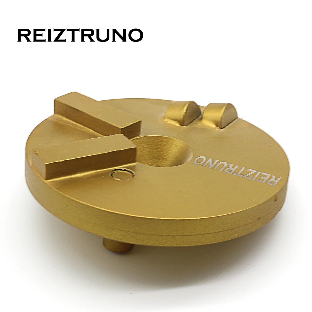 REIZTRUNO PCD 分割メタルボンドダイヤモンド研削パッドセグメントエポキシ、 STI ロック