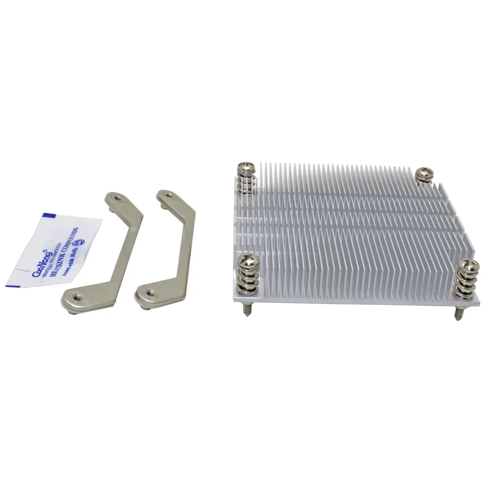1U Server CPU-Kühler Aluminium-Kühlkörper für Intel 1150 1155 1156 I3 I5 I7 Passive Kühlung – Detail 2