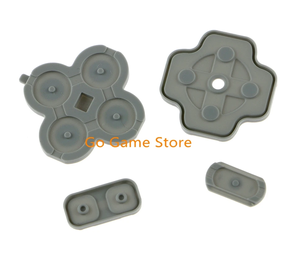 1set for NEW 3DS replacement Conductive adhesive silicone rubber pad silicone button rubber pad