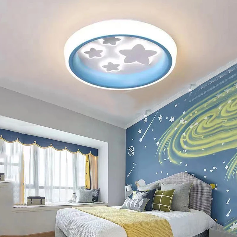 

Creative Led Ceiling Lights For Children Room Girls Kids Bedroom Lightning Ceiling Chandliers Modern Korean Acrylic Indoor Lamp