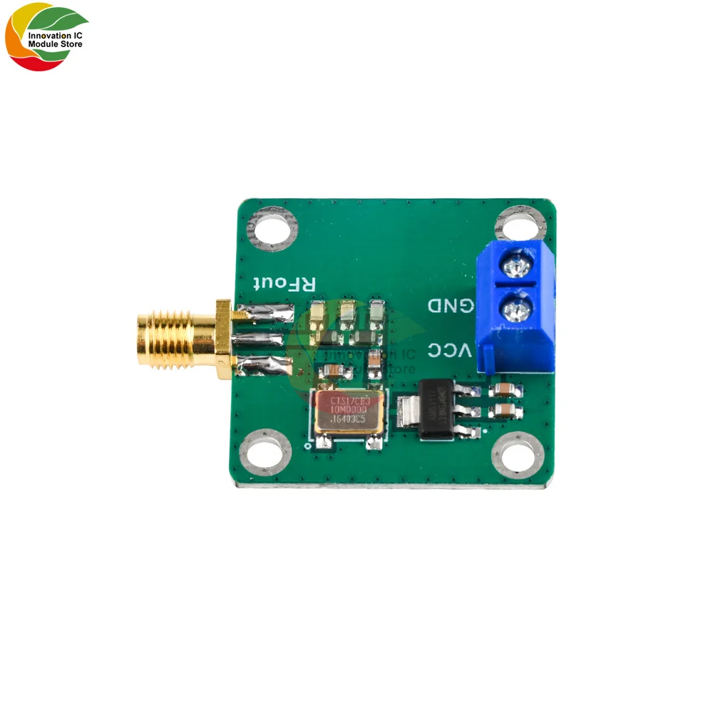 10Mhz 13dBm Signal Source Module RF Signal Generator PCB Board Measurement Accessories Signal Source Detection Panel Module 5V