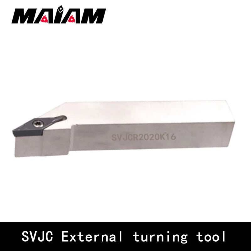 bolt External turning tool bar SVJC SVJCR SVJCL 1212 1616 2020 2525 H11 K11 H16 K16 M16 VNMG Rhombus insert VNMG1104 VNMG1604