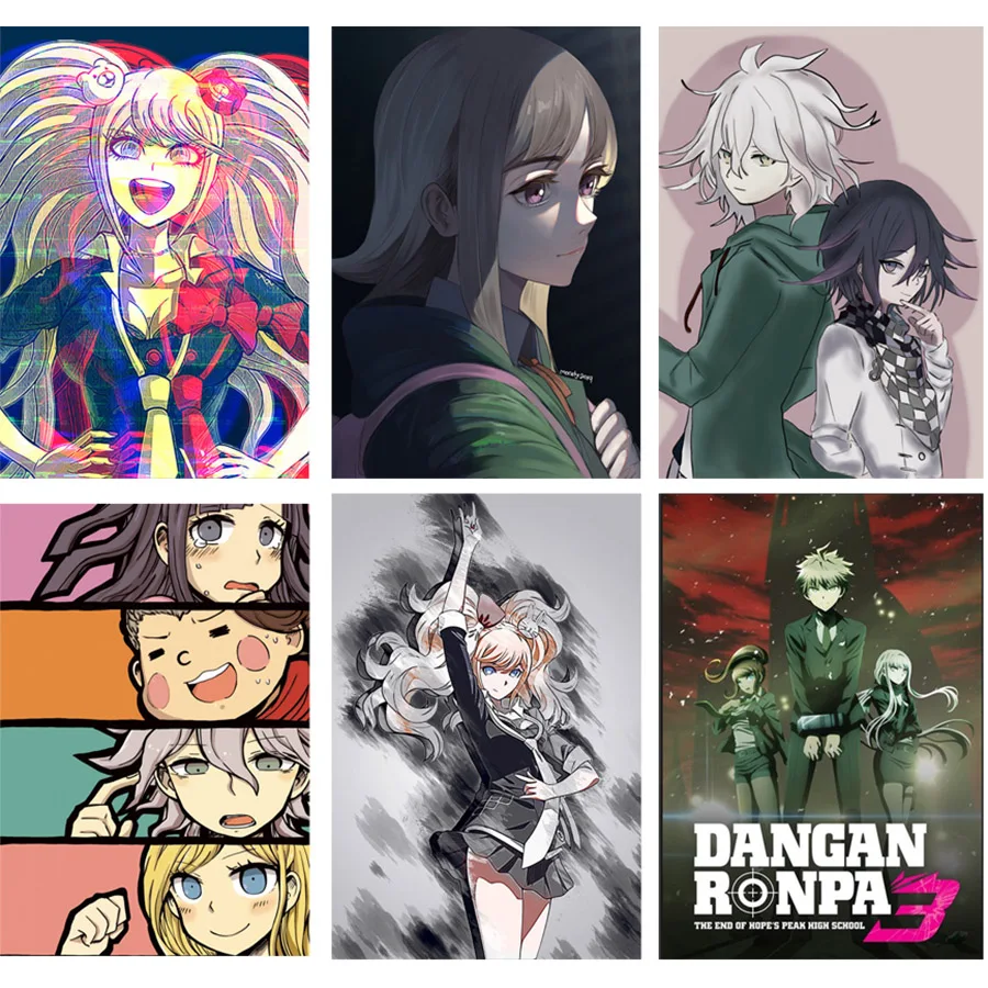 

5D Diamond Embroidery Picture Danganronpa Home Decor diamond Painting Full Square Drill Character Cross Stitch Wall Art Handmade