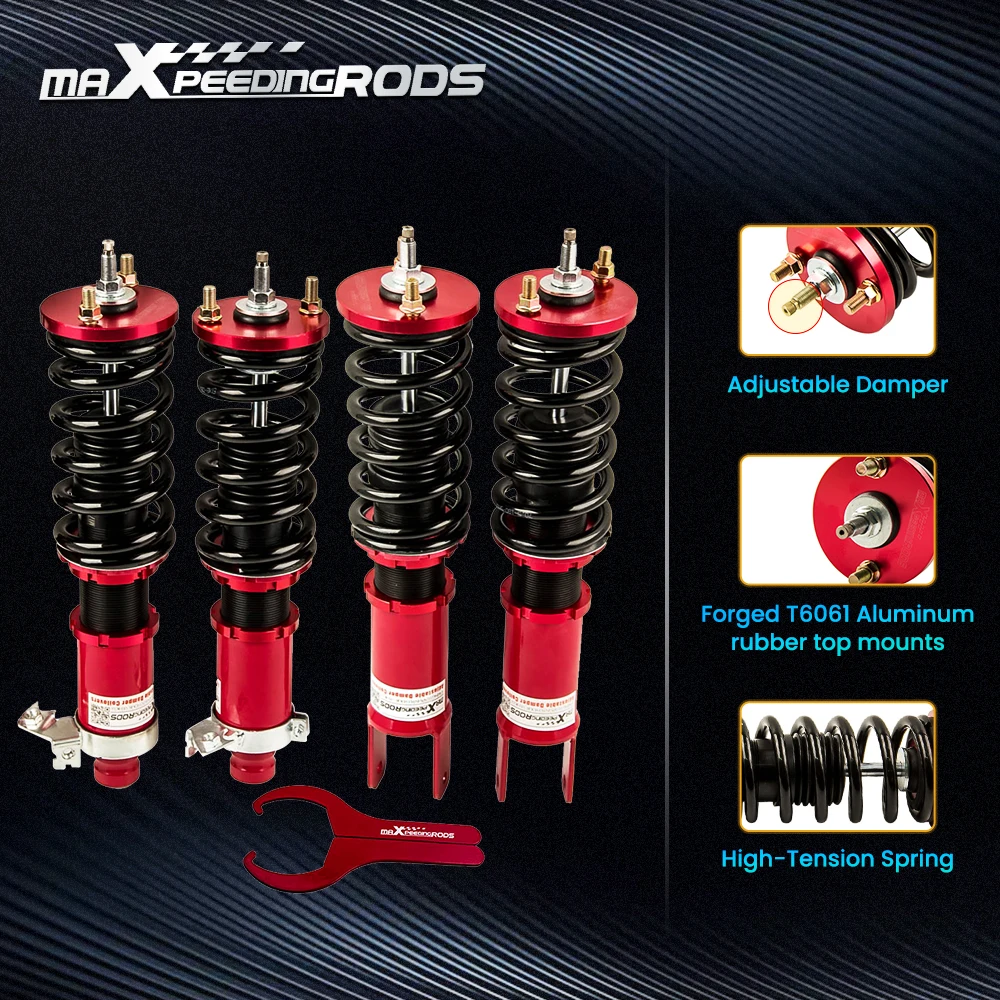 24 Way Damper Coilovers Suspension Kit For Honda Civic 92-00 Acura Integra 94-01 for EG EK EJ 92-00 Acura Integra Suspension