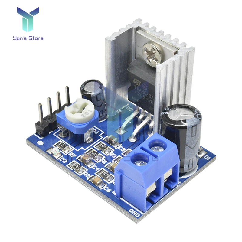 TDA2030 Mono Khuếch Đại Mô-đun 18W 6-12V Công Suất Âm Thanh AMP Loa Amplificador Profesional Âm Thanh Ban Công Suất cung Cấp Mô Đun