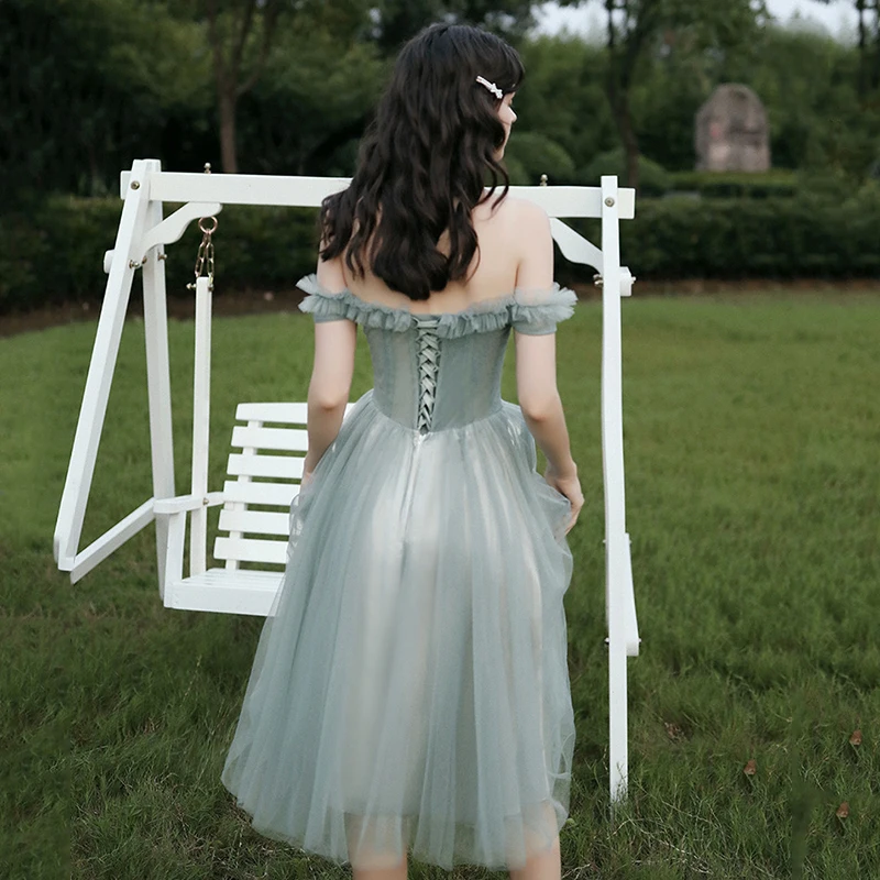 Vestidos de dama de honor con lentejuelas brillantes para mujer, línea A, fiesta de boda, vestidos de graduación, verde Aqua, largo hasta el suelo,