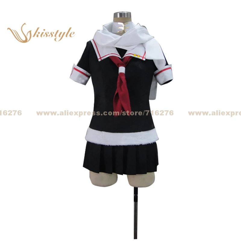 

Kisstyle Fashion Kantai Collection Yudachi Uniform COS Clothing Cosplay Costume,Customized Accepted