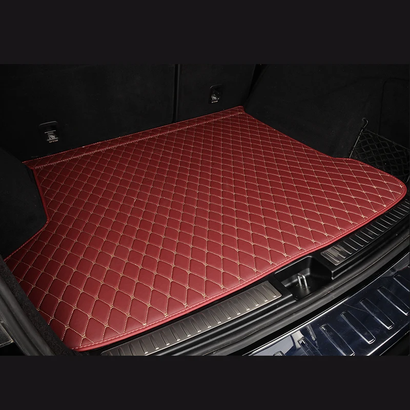 Custom Car Trunk Mats Fit For Chevrolet Tahoe GMC Yukon 2015 2016 2017 2018 2019 2020 Auto Cargo Liner Pads Car Boot Carpet