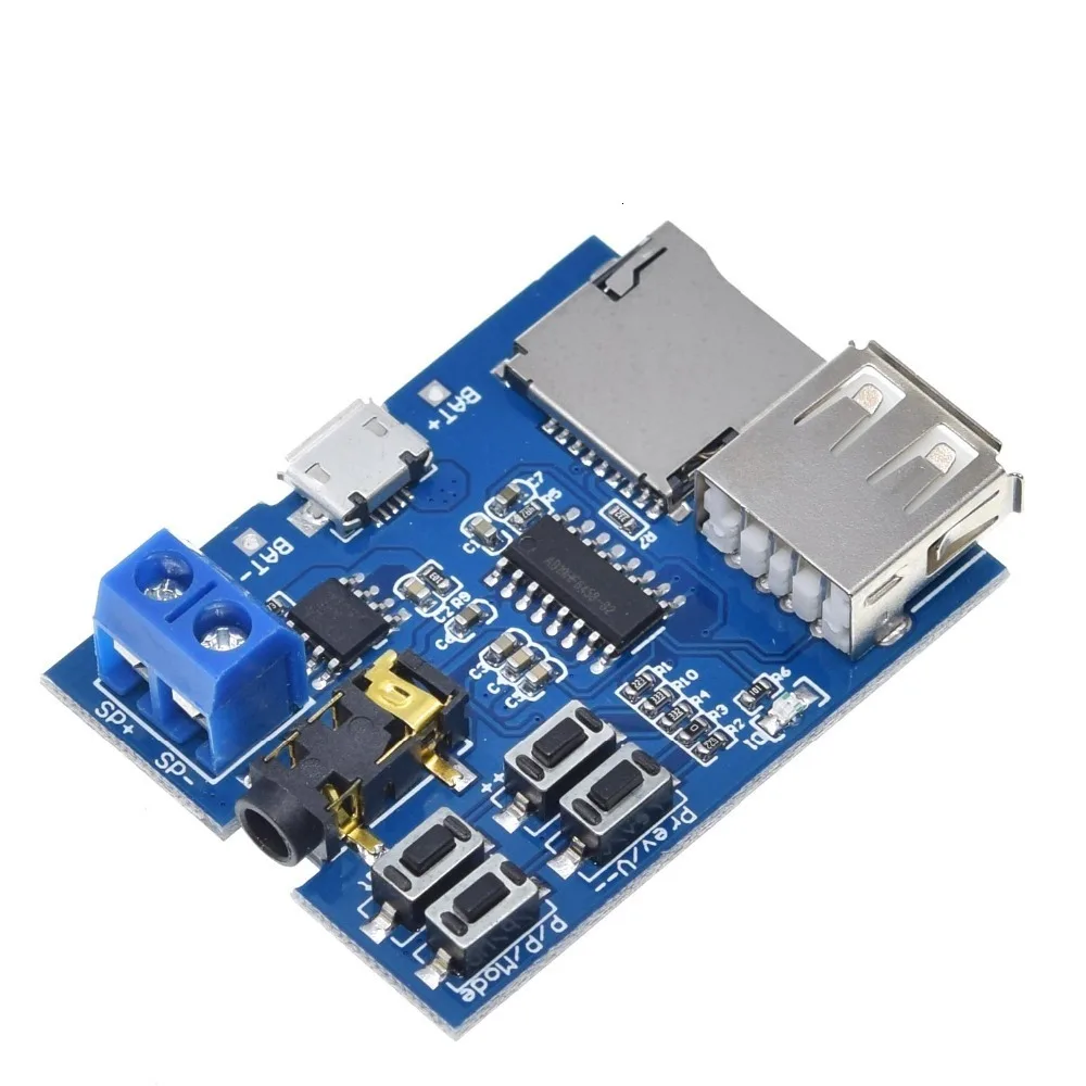 1/3PCS TF karte U disk MP3 Format decoder bord modul TZT verstärker decodierung audio Player – Detail 6