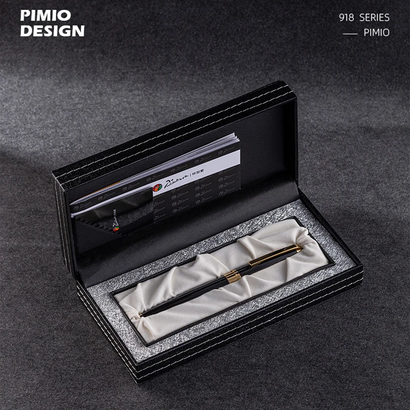 Picasso 918 Great Pimio Dreamy Polka Metal Fountain Pen Iridium Fine Nib With Gift Box Optional Fit Office & Home & School