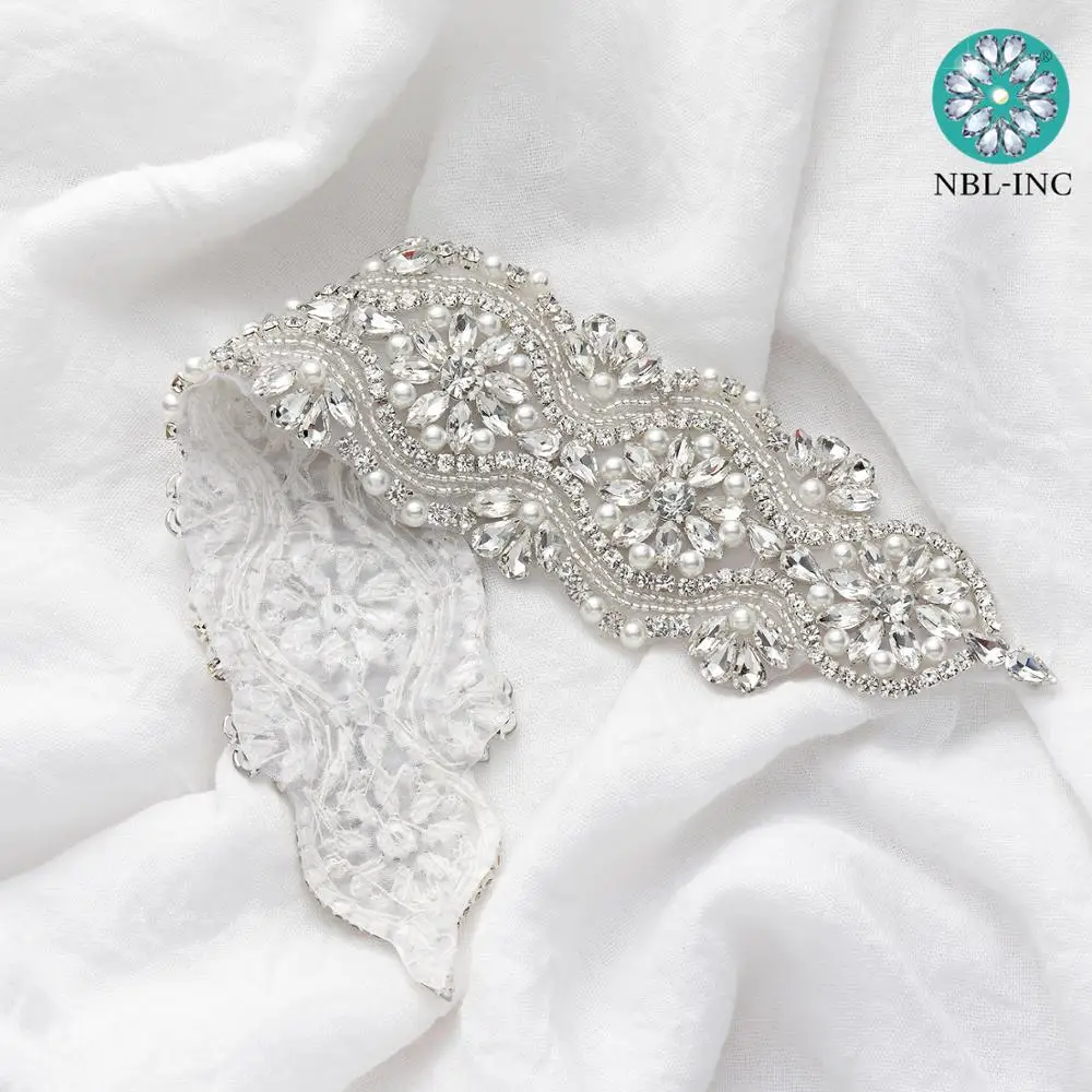 (1PC) Rhinestones bridal belt diamond wedding dress belt crystal wedding sash for wedding dress accessories WDD1119