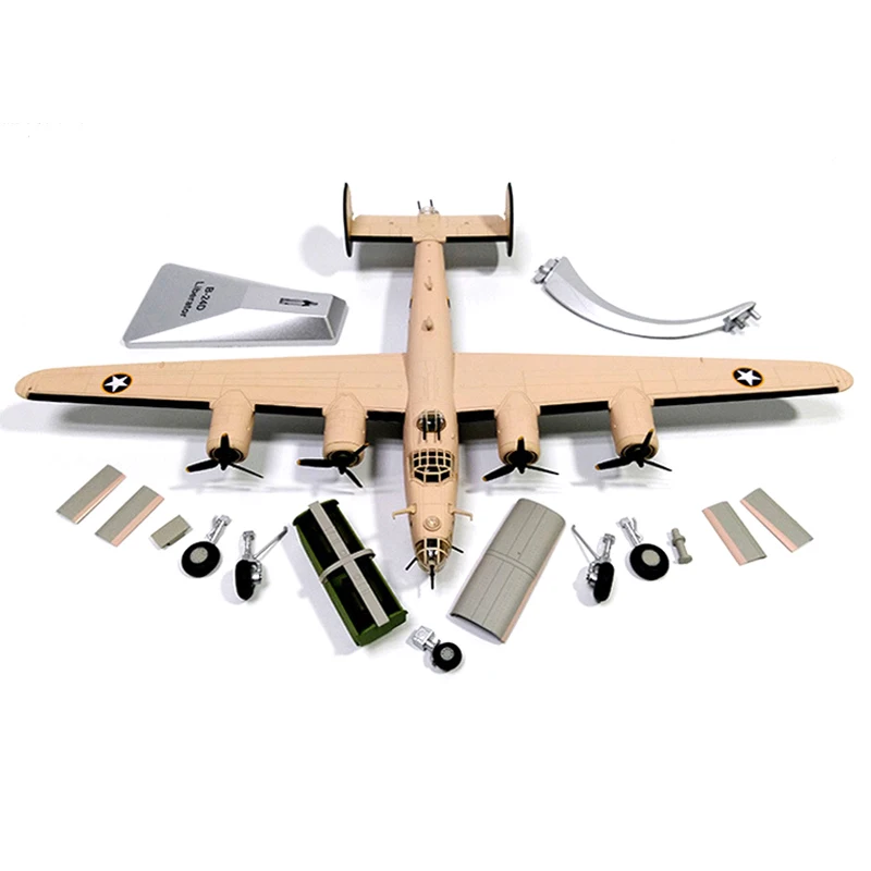 1/72 Scale Alloy Heavy Bomber B-24D US Air Force Aircraft B24D Aircraft Model Fighter Children Gift for Collection Decoration