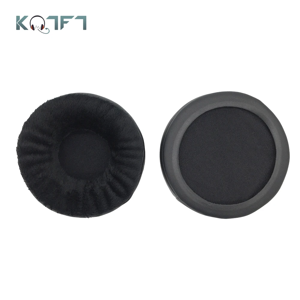 KQTFT Velvet Replacement EarPads for Audio-technica ATH-M50X M50X Headphones Ear Pads Parts Earmuff Cover Cushion Cups