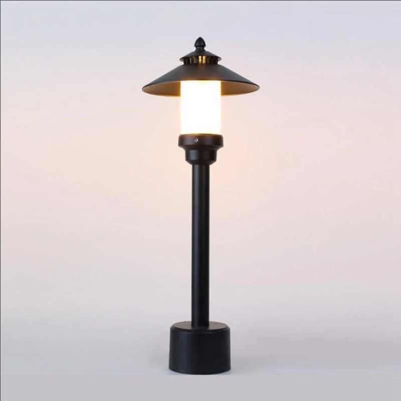 

Marble Lampshade Outdoor Waterproof Lawn Lamp European Style Villa Garden Lamps Garden Landscape Light Park Lawn Lamp