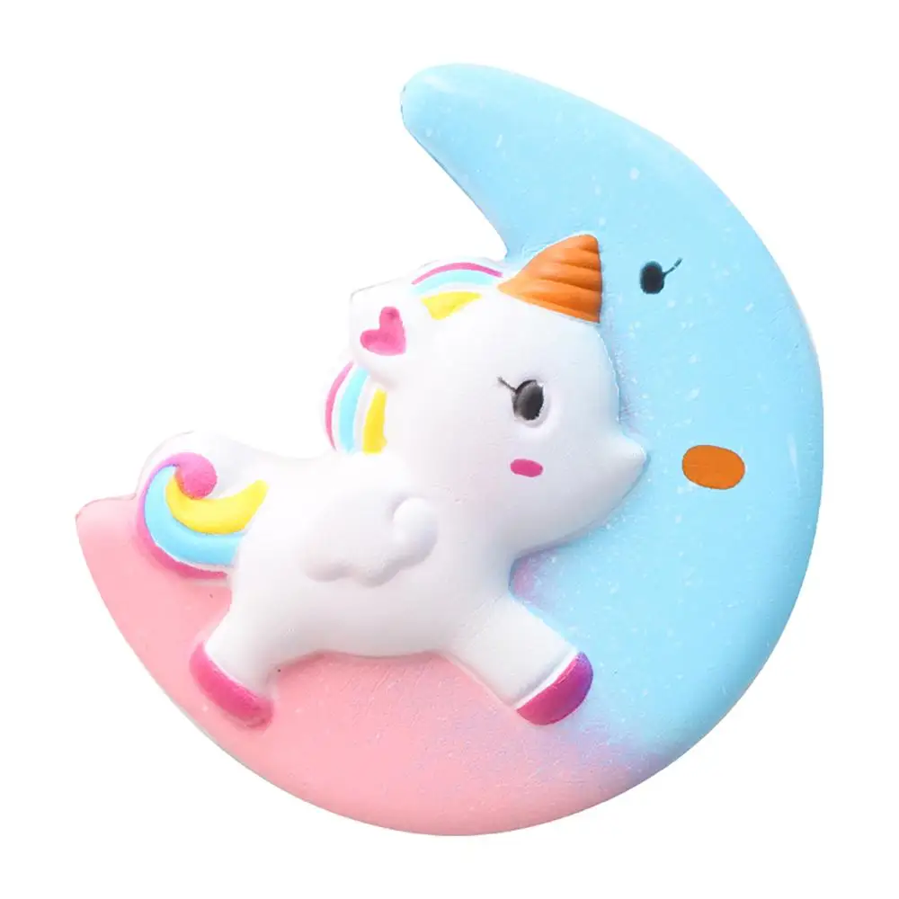Jumbo Kawaii Moon Unicorn Squishy Slow Rising Squeeze Toys Scented Soft Healing Antistress Stress Relief Toy