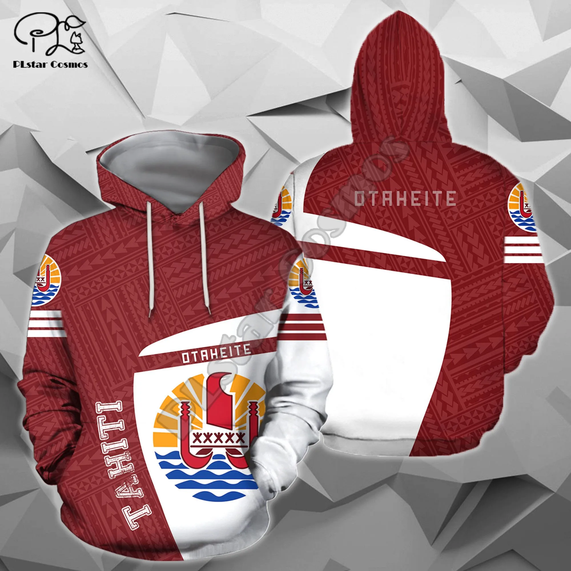 

PLstar Cosmos Таити Французская Полинезия 3D принт 2021 Новые модные толстовки с капюшоном на молнии для мужчин/женщин Повседневная уличная одежда 03