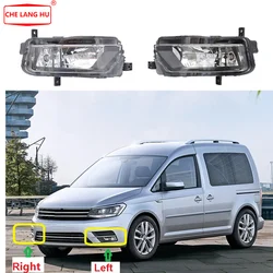 Fast Shipping For VW Caddy 2015 2016 2017 2018 2019 2020 Car-styling Front Bumper Fog Lights Lamp with Bulbs