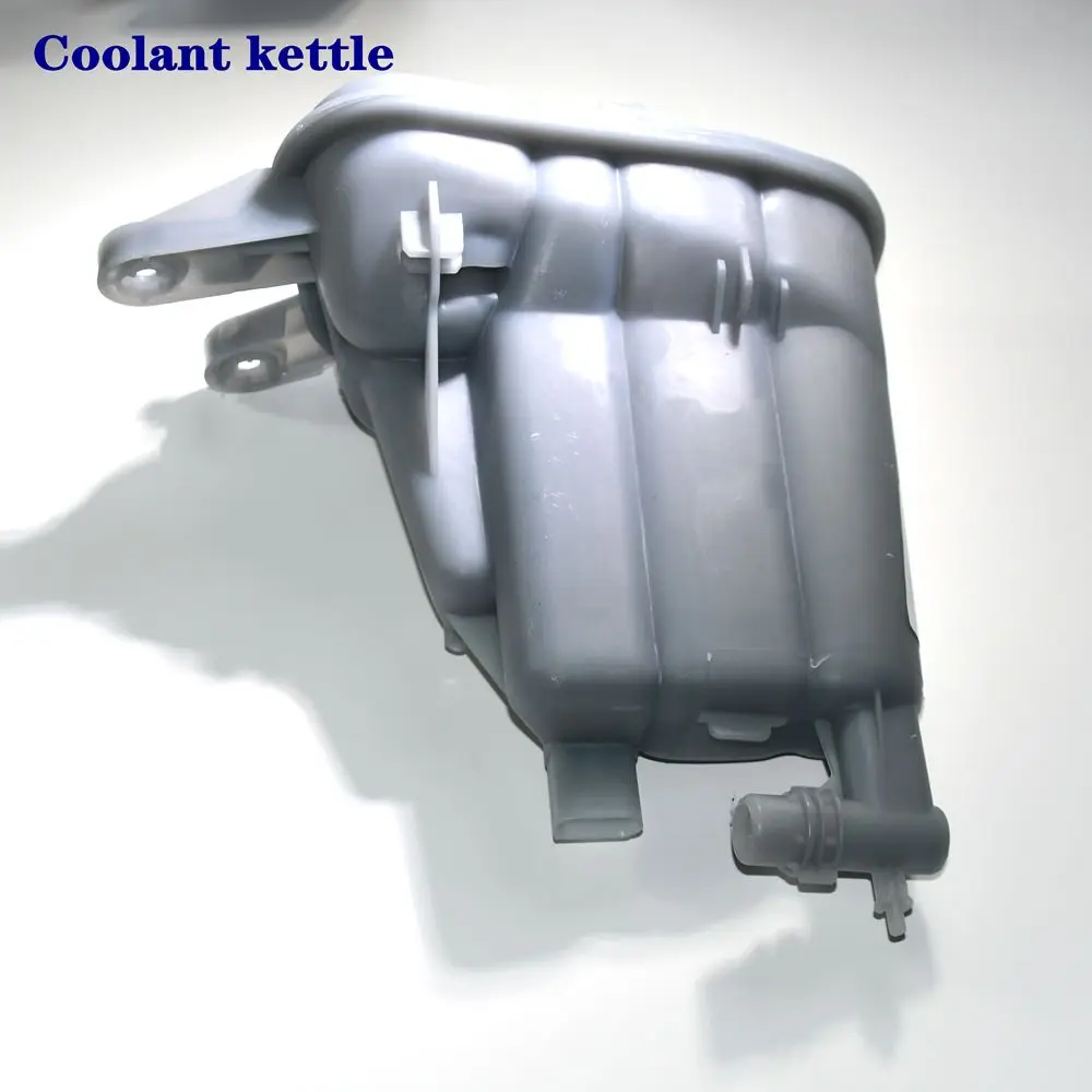 With cover Coolant Expansion Tank with Heat Shield For A4 A5 Quattro Q5 S4 SQ5 8K0121405Q/T 8K0 121 403 Q/T